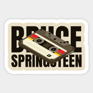 Retro Springsteen Sticker